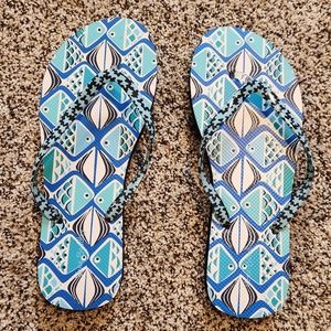 NWOT Vera Bradley flip flops
